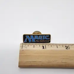 Vintage Magic The Gathering Logo Lapel Pin Badge MTG Taiwan TCG CCG 1.25" - Image 4