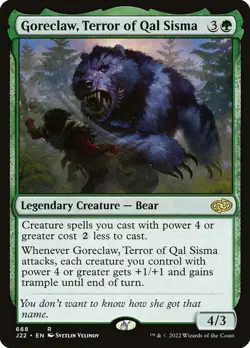 [MTG] Goreclaw, Terror of Qal Sisma (668) (J22) NM - Image 1