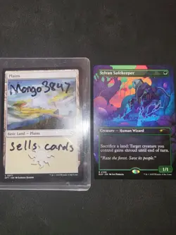 MTG Sylvan Safekeeper Alien Auroras Secret Lair NM - Image 3