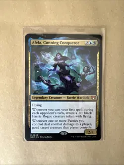 MTG Alela, Cunning Conqueror WOC 0003 M NM Regular - Image 2