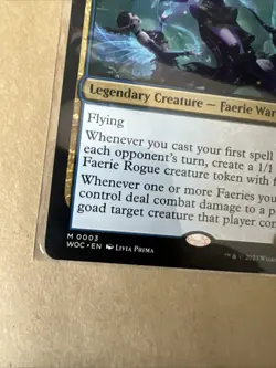 MTG Alela, Cunning Conqueror WOC 0003 M NM Regular - Image 3