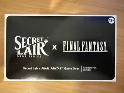 Secret Lair x Final Fantasy: Game Over Rainbow Foil Edition English MTG - Image 1