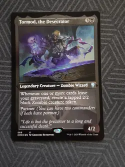 mtg tormod, the desecrator foil etched commander legends - Image 1