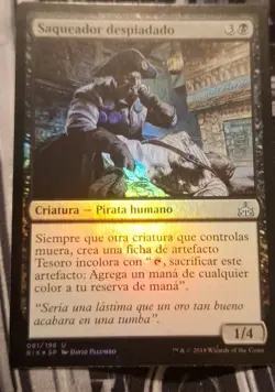 Pitiless Plunderer Rivals of Ixalan Spanish Foil - Image 1