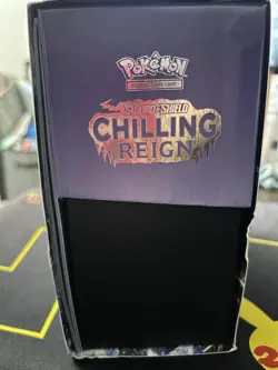 Pokemon Chilling Reign Pokemon Center EMPTY Elite Trainer Box (ETB) No Packs! - Image 3