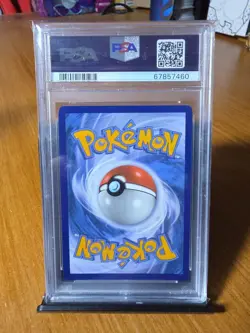 2021 POKEMON SWSH BLACK STAR PROMO #182 FULL ART/VAPOREON VMAX PSA 9 - Image 3