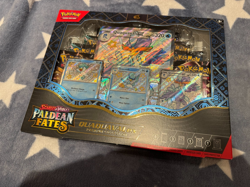 Pokemon TCG Paldean Fates Quaquaval ex Premium Collection Box - Image 1