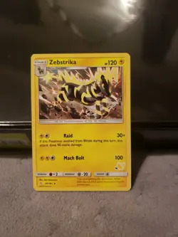 Pokemon Tcg Zebstrika - (#16 Pikachu Stamped) 045/181 Battle Academy Regular - Image 1