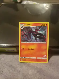 Pokemon Tcg -Salazzle - #7 Charizard Stamped 034/236 Battle Academy Regular - Image 1