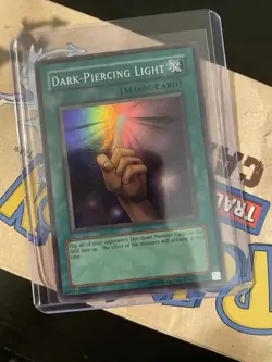 VINTAGE SUPER RARE Dark Piercing Light MP1-015 McDonald’s Yu-Gi-Oh Near Mint NM - Image 1