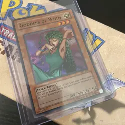Goddess Of Whim MP1-003 Yu-Gi-Oh! McDonald’s Promo Holo Rare NM NEAR MINT - Image 1