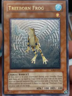 Treeborn Frog (UTR) SOI-EN025 Unlimited Enhanced MODERATELY PLAYED - Image 2