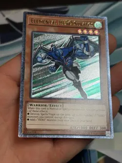 EURO Ultimate Rare Elemental Hero Stratos OP09 OTS Tournament Pack LIGHT PLAY - Image 3