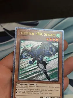 EURO Ultimate Rare Elemental Hero Stratos OP09 OTS Tournament Pack LIGHT PLAY - Image 4