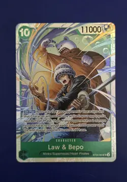 Law & Bepo ST24-004 Starter Deck 24: GREEN Jewelry Bonney Foil One Piece CCG - Image 1