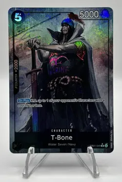 One Piece CCG T-Bone EB01-049 Alt Art Rare - English - MINT - Image 1
