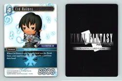 Cid Raines #15-032C Final Fantasy Opus XV Crystal Dominion Common TCG Card - Image 1