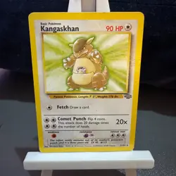 Pokemon Cards: Jungle Rare: Kangaskhan 21/64 TCG 1999 WOTC Vintage - Image 1