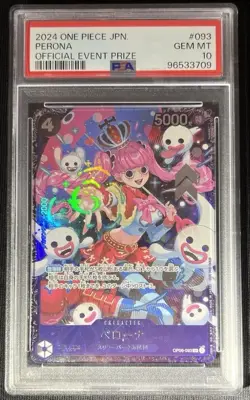 PSA 10 Perona OP06-093 SR Official Event Prize One Piece Card Game Japanese 2024 - Image 5