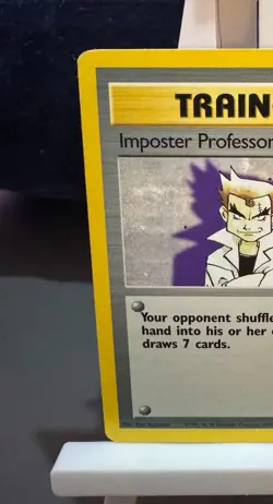 Pokemon Cards: BaseSet Rare: Imposter Professor Oak 73/102 TCG 1999 WOTC Vintage - Image 2