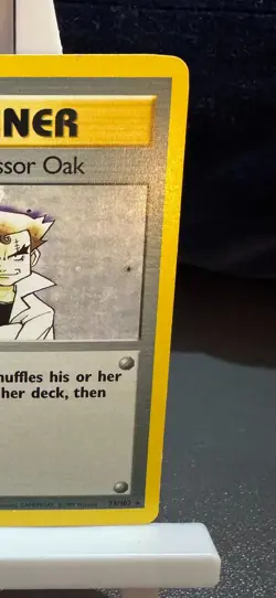 Pokemon Cards: BaseSet Rare: Imposter Professor Oak 73/102 TCG 1999 WOTC Vintage - Image 3
