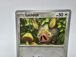 Lechonk 126/142 Reverse Holo Common Stellar Crown Pokemon TCG Card NM - Image 2