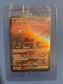 Mew EX 053 Sv: Scarlet & Violet Promo Cards Holo Sealed - Image 1