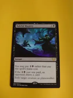 Baleful MAstery. rare SOrcery STX MTG Card. - Image 1