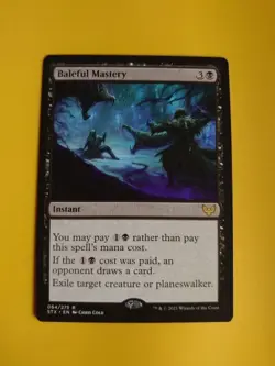 Baleful MAstery. rare SOrcery STX MTG Card. - Image 2