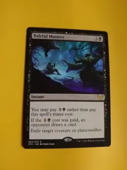 Baleful MAstery. rare SOrcery STX MTG Card. - Image 3