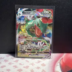 Pokemon TCG Rayquaza VMAX Crown Zenith Holo Ultra Rare Card 101/159 - Image 1