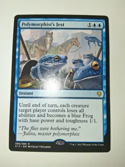 Polymorphist's Jest - Commander 2017 MTG 090 LP - Image 1