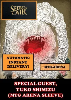 MTGA MTG ARENA CODE CARD SPECIAL GUEST YUKO SHIMIZU SECRET LAIR SLEEVE - Image 2