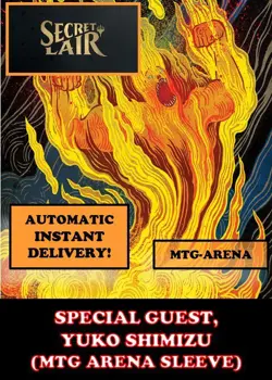 MTGA MTG ARENA CODE CARD SPECIAL GUEST YUKO SHIMIZU SECRET LAIR SLEEVE - Image 4