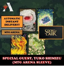MTGA MTG ARENA CODE CARD SPECIAL GUEST YUKO SHIMIZU SECRET LAIR SLEEVE - Image 1