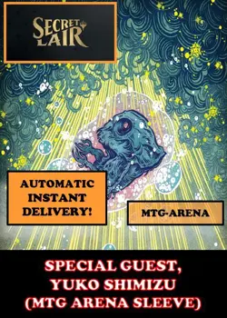 MTGA MTG ARENA CODE CARD SPECIAL GUEST YUKO SHIMIZU SECRET LAIR SLEEVE - Image 3