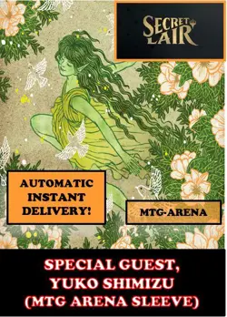 MTGA MTG ARENA CODE CARD SPECIAL GUEST YUKO SHIMIZU SECRET LAIR SLEEVE - Image 5
