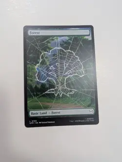 MTG - Forest 0193 - Marvel's Spider-Man NM/M Condition - Image 1
