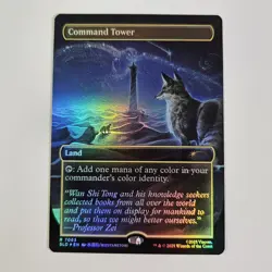 Command Tower Foil Borderless Secret Lair X Avatar The Last Airbender Bonus - Image 1
