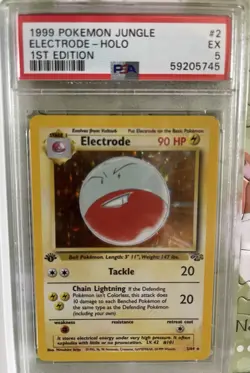 1999 First Edition Pokemon Jungle Complete Set (64/64) PSA Graded - Image 4