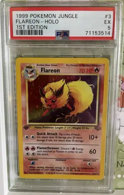 1999 First Edition Pokemon Jungle Complete Set (64/64) PSA Graded - Image 5