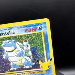 Pokemon TCG Blastoise 2/102 Celebrations Classic Collection Holo Rare Card - Image 3