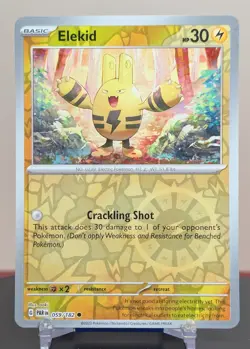 Pokemon Elekid #059/182 English Paradox Rift Reverse Holo - Image 1