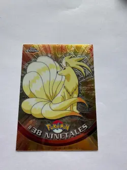 2000 Topps Chrome Pokemon Series 1 Ninetales Base Holo #38 - NM - Image 1