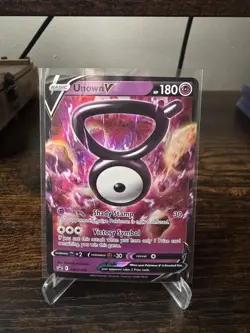 Unown V Black Star Promo SWSH300 Pokemon TCG Sword & Shield NM/M - Image 1