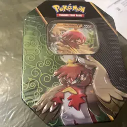 Pokemon TCG: Divergent Powers Tin - Hisuian Decidueye V Brand NEW | SEALED - Image 1