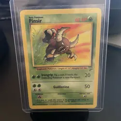 Pinsir 29/130 Pokemon Base Set 2 Non-Holo Rare NM - Image 1