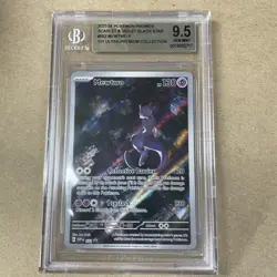 2023 POKEMON SVP ENSV BLACK STAR PROMO 151 ULTRAPREM COLL 052 MEWTWO BGS G2U - Image 1