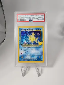 Pokemon Shining Magikarp Celebrations Classic Collection 66/64 PSA 10 - Image 1
