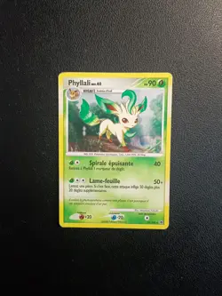 Carte Pokemon Phyllali 24/100 Holo Diamant Et Perle Aube Majestueuse FR - Image 1